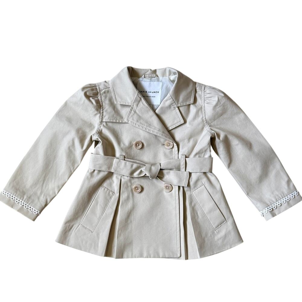 Janie and Jack trench coat